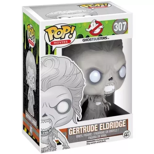 Funko Pop! Gertrude Eldridge #307 Ghostbusters Movies Box