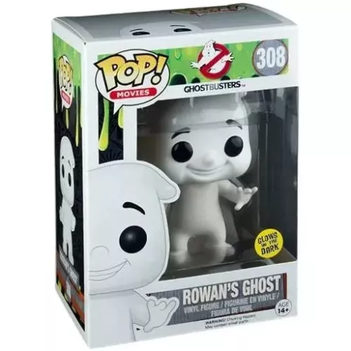 Funko Pop! Rowans Ghost #308 Glows in the Dark Ghostbusters Box