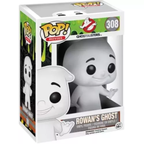 Funko Pop! Rowans Ghost #308 Ghostbusters Movies Vinyl Figure Box