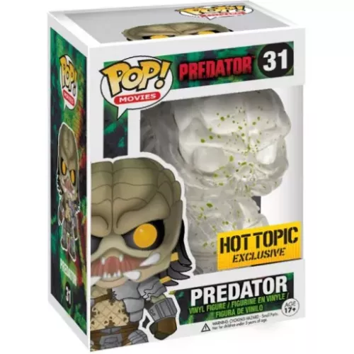 Funko Pop! Predator #31 Cloaked Bloody Movies Vinyl Figure Box