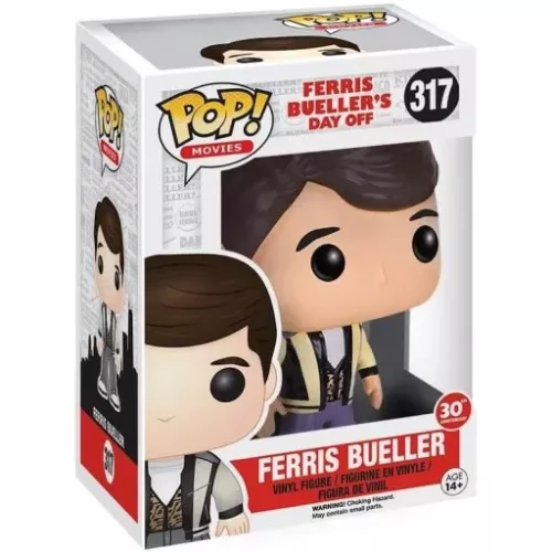 Funko Pop! Ferris Bueller #317 Ferris Bueller's Day Off Box
