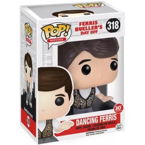 Funko Pop! Dancing Ferris #318 Ferris Bueller's Day Off Box