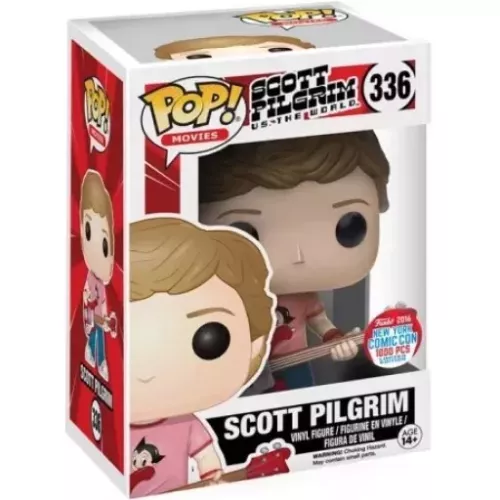 Funko Pop! Scott Pilgrim #336 Astro Boy Shirt Scott Pilgrim vs. the World Box