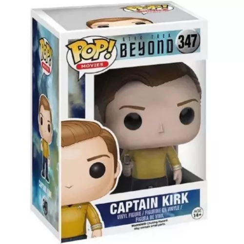 Funko Pop! Captain Kirk #347 Star Trek Beyond Movies Box