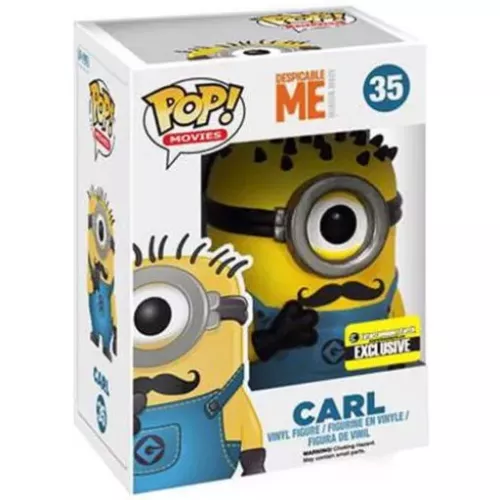 Funko Pop! Carl #35 Mustache Despicable Me 2 Movies Box