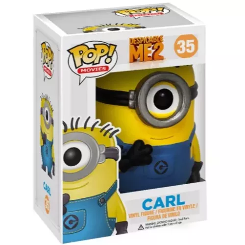 Funko Pop! Carl #35 Despicable Me 2 Movies Vinyl Figure Box