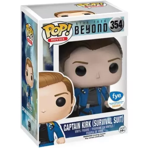 Funko Pop! Captain Kirk (Survival Suit) #354 Star Trek Beyond Box