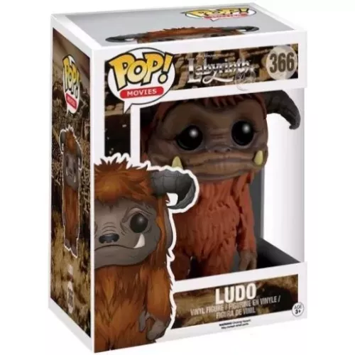 Funko Pop! Ludo #366 6 Inch Jim Henson's Labyrinth 30 years Box