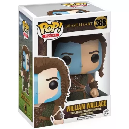 Funko Pop! William Wallace #368 Braveheart Movies Vinyl Figure Box