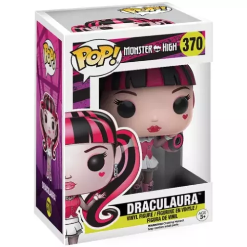 Funko Pop! Draculaura #370 Monster High Movies Vinyl Figure Box