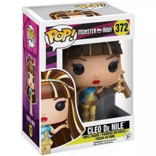 Funko Pop! Cleo De Nile #372 Monster High Movies Vinyl Figure Box