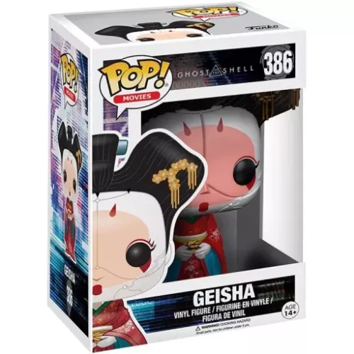 Funko Pop! Geisha #386 Ghost in the Shell Movies Vinyl Figure Box