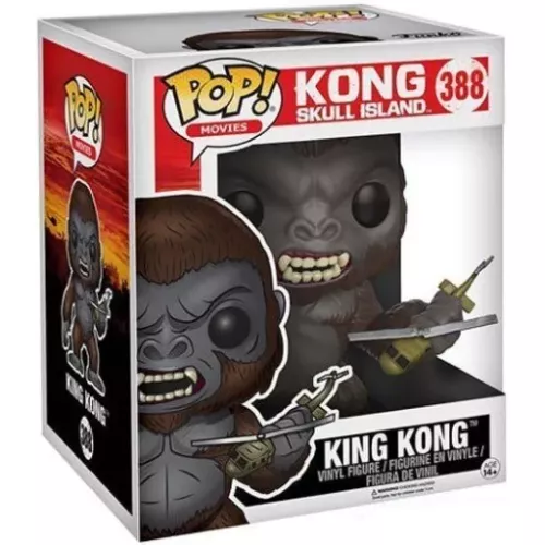 Funko Pop! King Kong #388 6 Inch Kong Skull Island Box