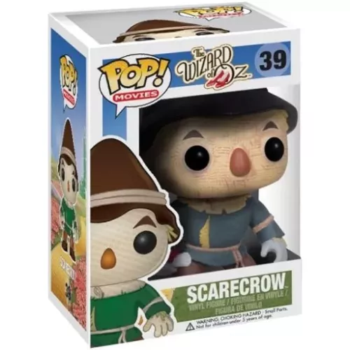 Funko Pop! Scarecrow #39 The Wizard of Oz Movies Vinyl Figure Box