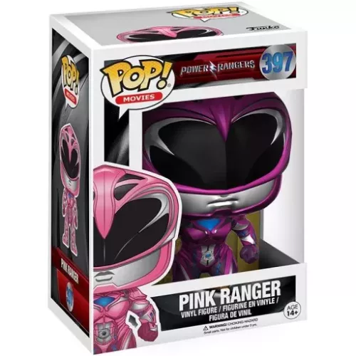 Funko Pop! Pink Ranger #397 Power Rangers Movies Vinyl Figure Box