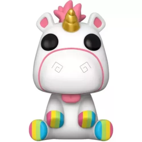 Funko Pop! Fluffy #420 Rainbow Hooves Illumination Presents Despicable Me Minion Made