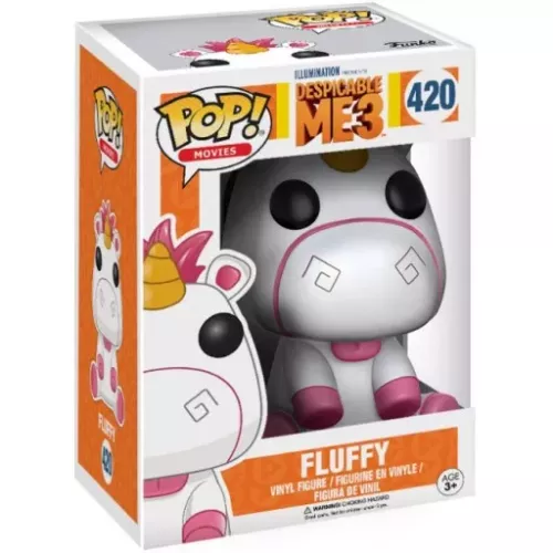 Funko Pop! Fluffy #420 Illumination Presents Despicable Me 3 Box