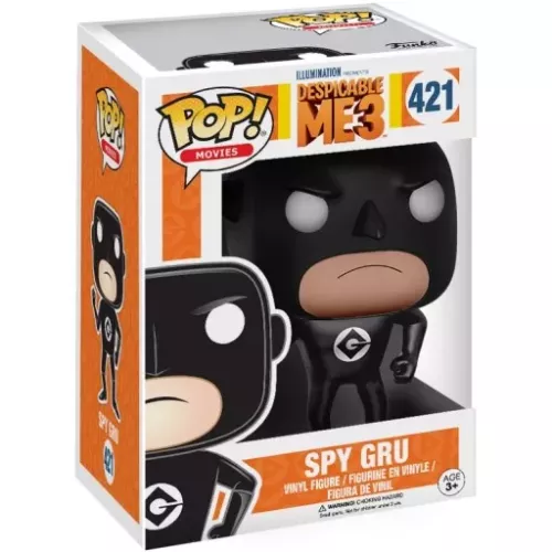 Funko Pop! Spy Gru #421 Illumination Presents Despicable Me 3 Box