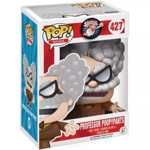 Funko Pop! Professor Poopypants #427 Dreamworks Captain Underpants Box