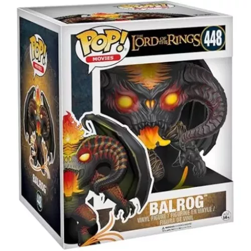 Funko Pop! Balrog #448 6 Inch The Lord of the Rings Box