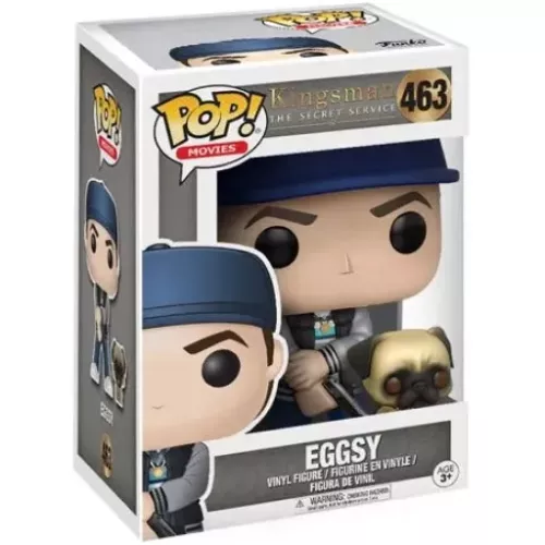 Funko Pop! Eggsy #463 with JB Kingsman The Secret Service Box