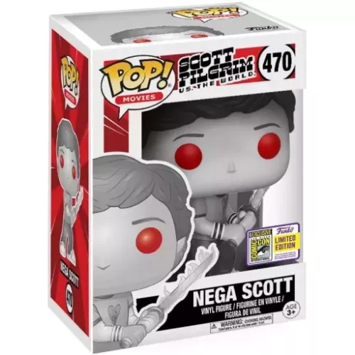 Funko Pop! Nega Scott #470 Scott Pilgrim vs. the World Box