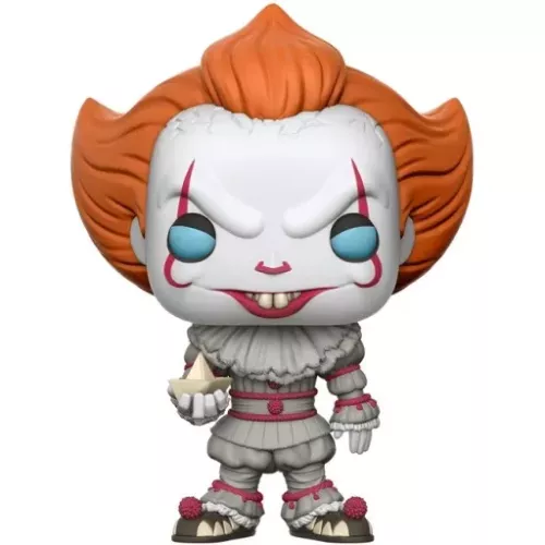 Funko Pop! Pennywise (with Boat) #472 Blue Eyes Movies