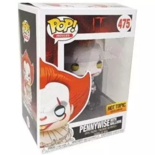Funko Pop! Pennywise with Balloon #475 Metallic Movies Box