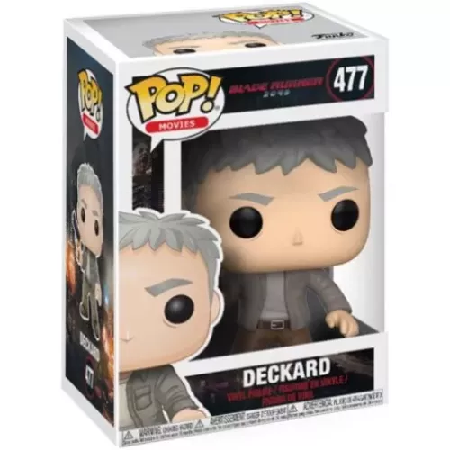 Funko Pop! Deckard #477 Blade Runner 2049 Movies Vinyl Figure Box