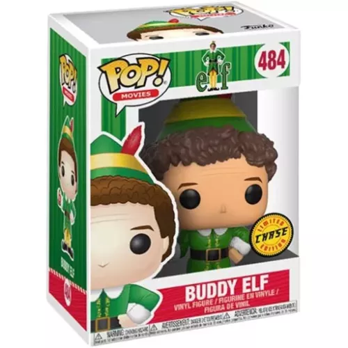 Funko Pop! Buddy Elf #484 with Jack-in-the-Box Chase Box