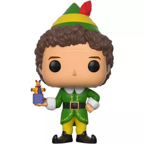 Funko Pop! Buddy Elf #484 with Jack-in-the-Box Chase