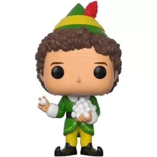 Funko Pop! Buddy Elf #488 with Snowballs Movies Vinyl Figure