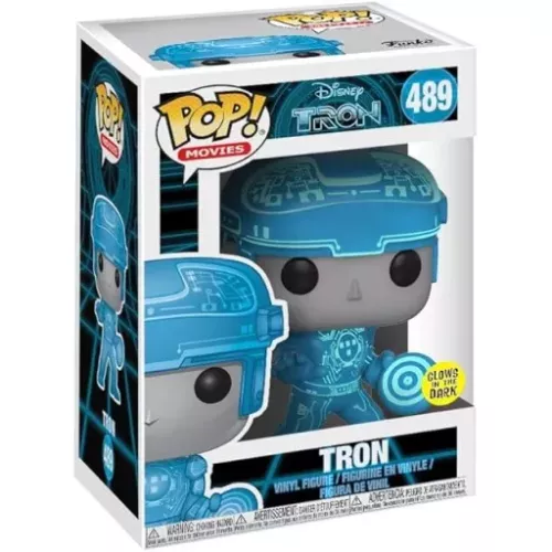 Funko Pop! Tron #489 Glows in the Dark Disney Tron Box