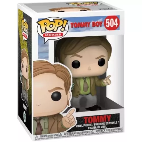 Funko Pop! Tommy #504 Tommy Boy Movies Vinyl Figure Box
