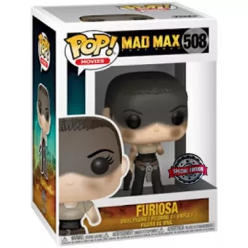 Funko Pop! Furiosa #508 without Arm Mad Max Fury Road Box