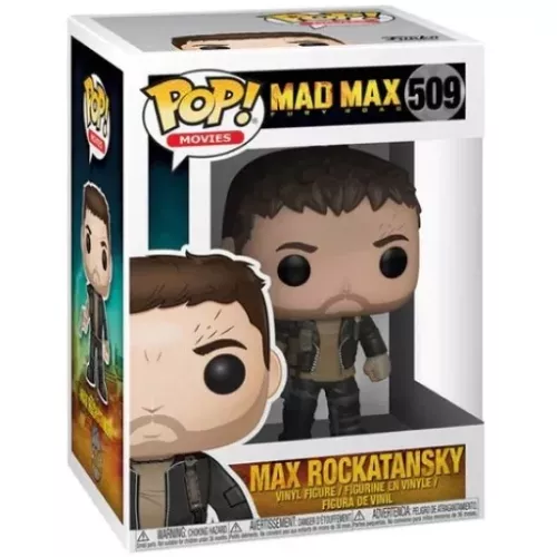 Funko Pop! Max Rockatansky #509 Mad Max Fury Road Movies Box