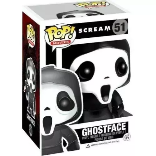 Funko Pop! Ghostface #51 Scream Movies Vinyl Figure Box