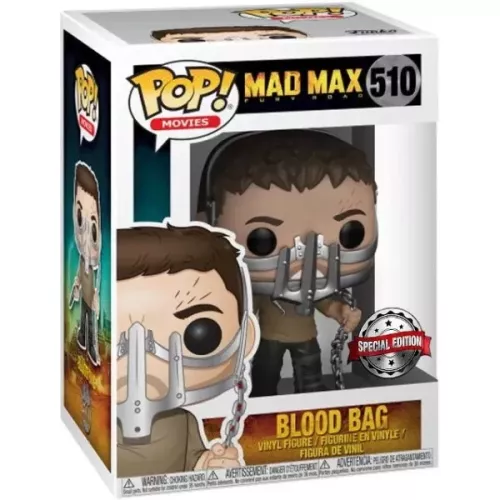 Funko Pop! Blood Bag #510 Mad Max Fury Road Movies Box