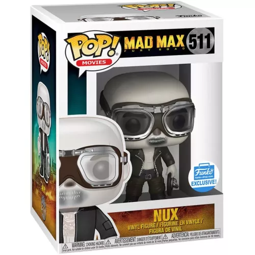 Funko Pop! Nux with Goggles #511 Mad Max Fury Road Box