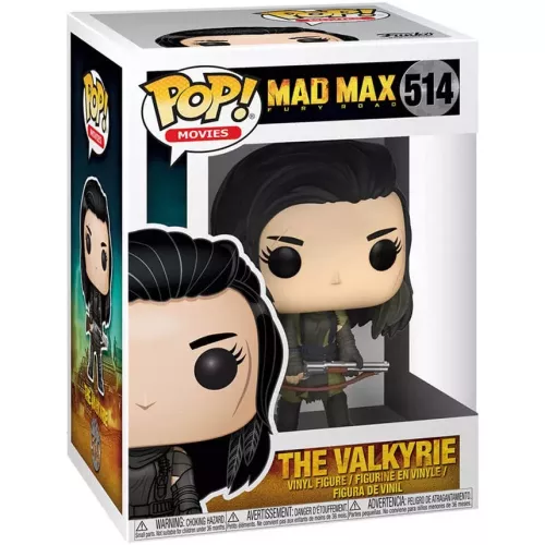 Funko Pop! The Valkyrie #514 Mad Max Fury Road Movies Box