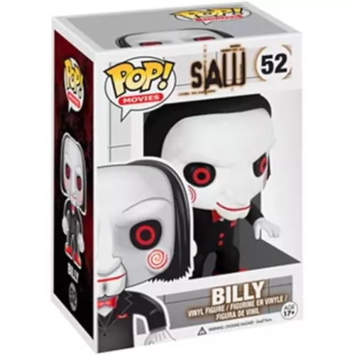 Funko Pop! Billy #52 Saw Movies Vinyl Figure Box