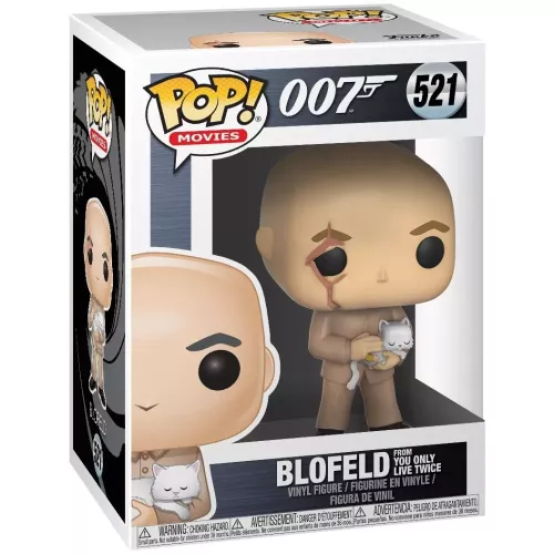 Funko Pop! Blofeld from You Only Live Twice #521 OO7 Box