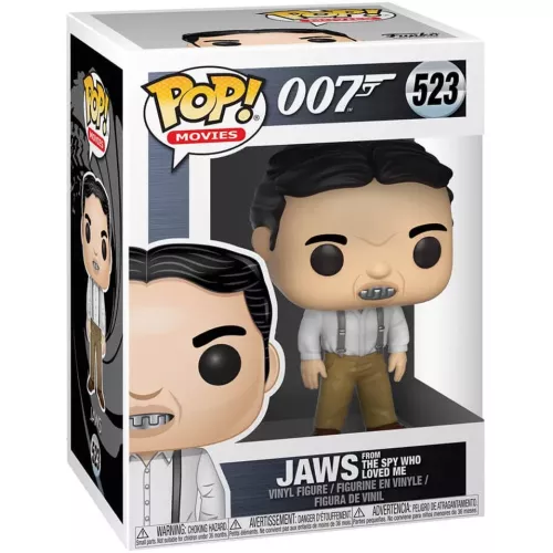 Funko Pop! Jaws from The Spy Who Loved Me #523 OO7 Box