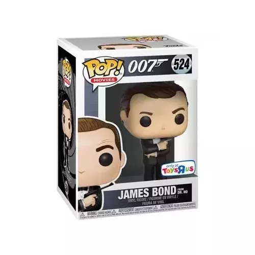 Funko Pop! James Bond from Dr. No #524 OO7 Movies Vinyl Figure Box