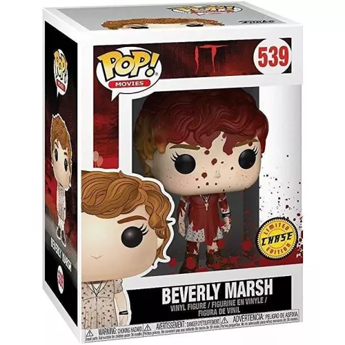 Funko Pop! Beverly Marsh #539 Chase Bloody It Movies Box