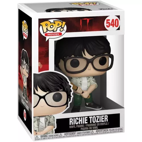 Funko Pop! Richie Tozier #540 It Movies Vinyl Figure Box