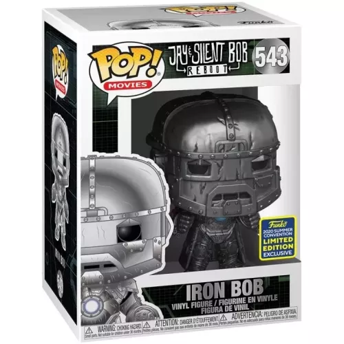 Funko Pop! Iron Bob #543 Jay & Silent Bob Reboot Movies Box