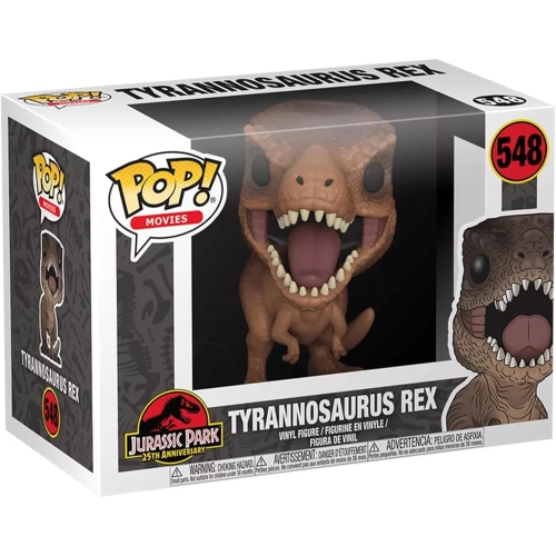 Funko Pop! Tyrannosaurus Rex #548 Jurassic Park 25th Anniversary Box