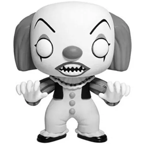 Funko Pop! Pennywise #55 Black and White It The Movie
