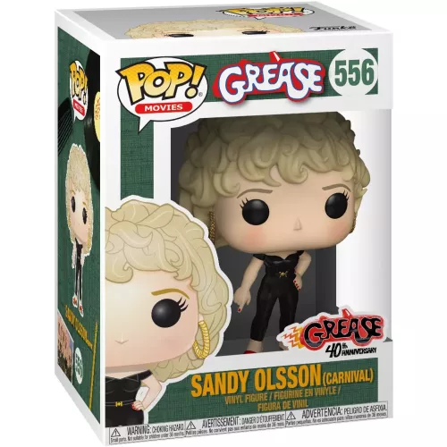 Funko Pop! Sandy Olsson (Carnival) #556 Grease Movies Box